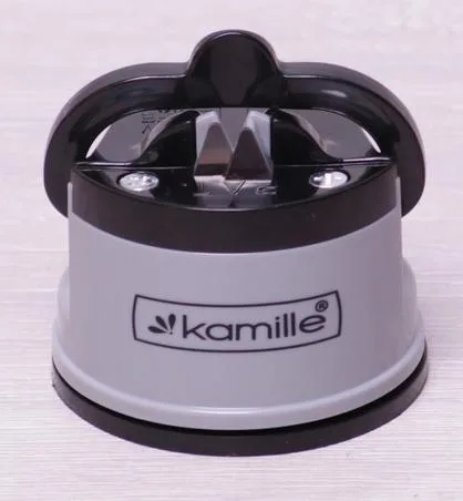 Точилка для ножів Kamille Sharp Blade вольфрамова 6х7 см з антиковзною основою