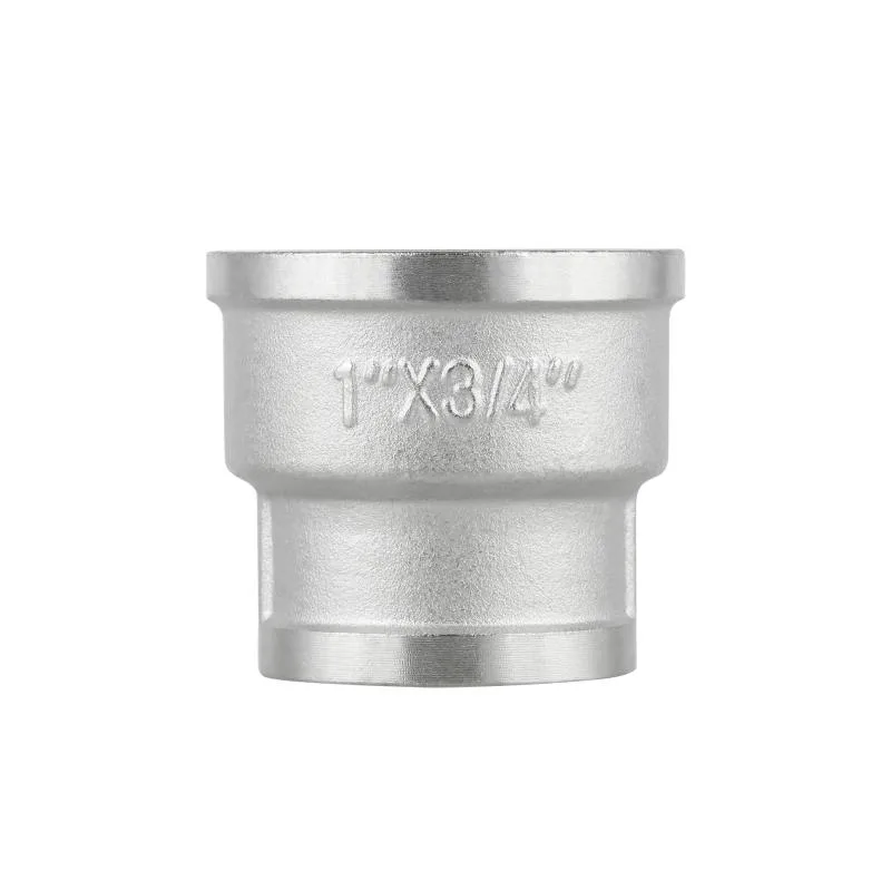 Муфта редукционная 1"x3/4" ВВ латунь никелированная для водоснабжения