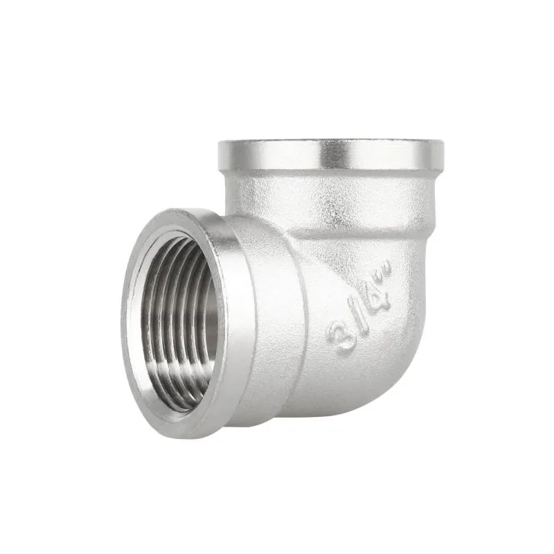 Куточок Thermo Alliance Forte 3/4" ВВ латунний нікельований 90°