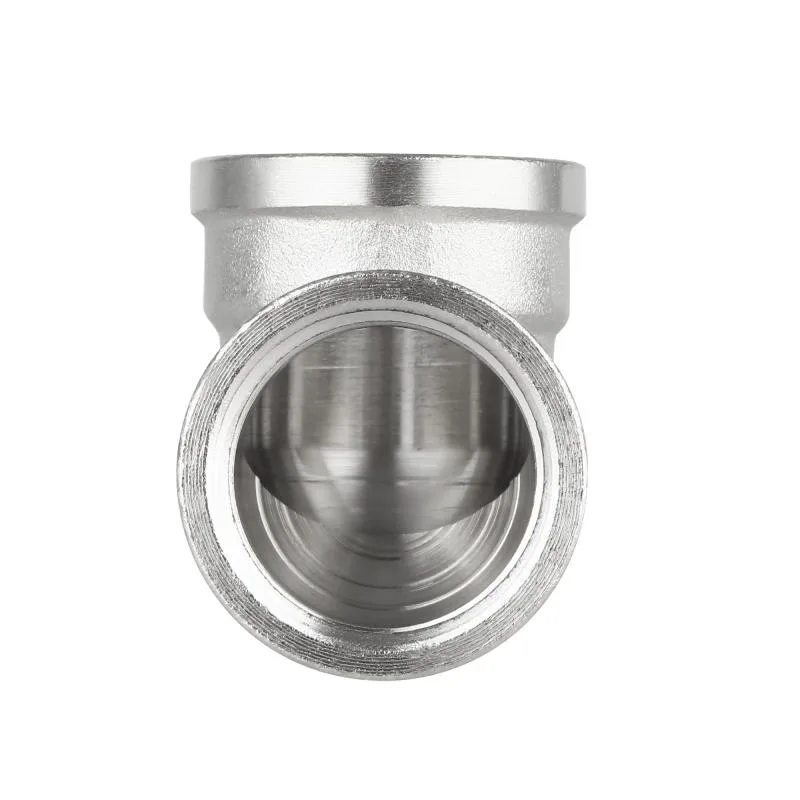Куточок Thermo Alliance Forte 3/4" ВВ латунний нікельований 90°