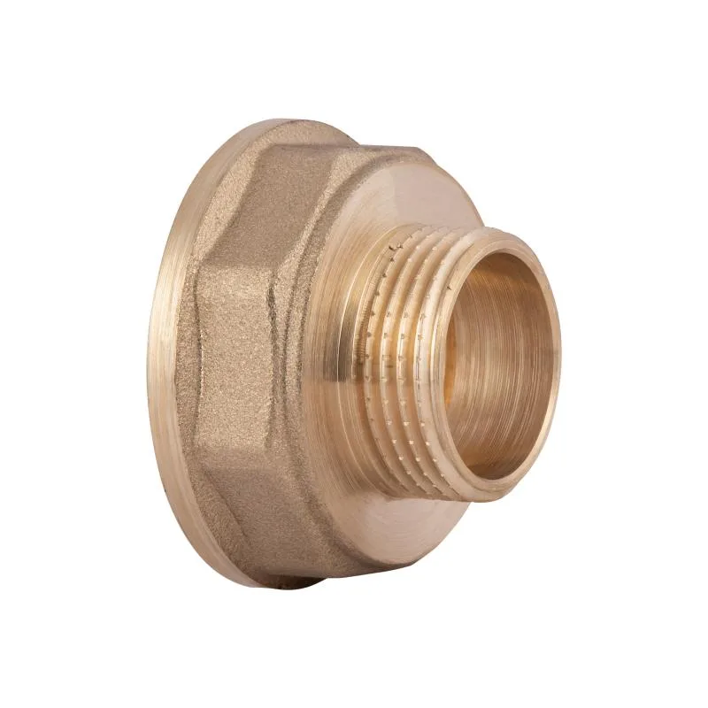 Перехідник редукційний 1 1/2"x1" латунний Thermo Alliance для трубопроводів