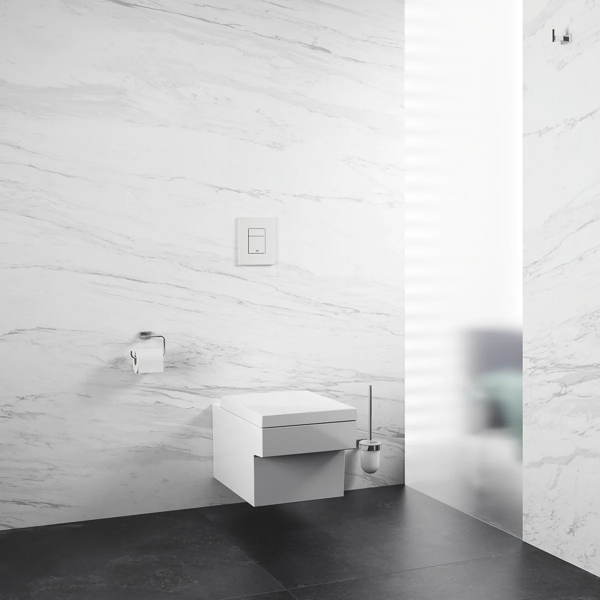 Панель змиву Grohe ABS 197х156х10 мм Білий