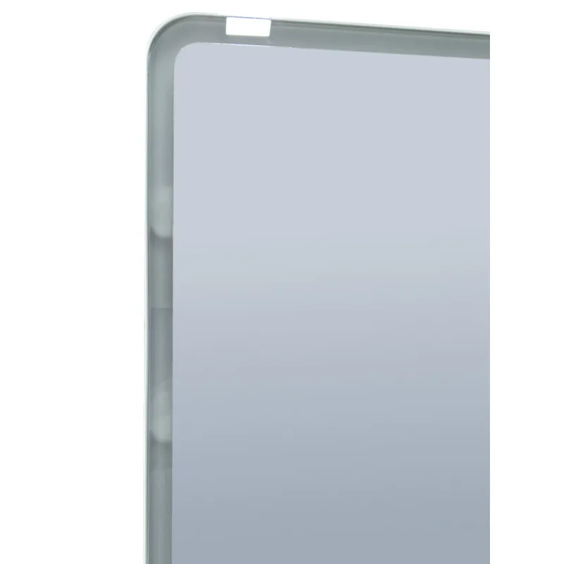 Дзеркальна шафка LED Touch Mixxus Premium 60x70 см ПВХ Білий з регулятором яскравості