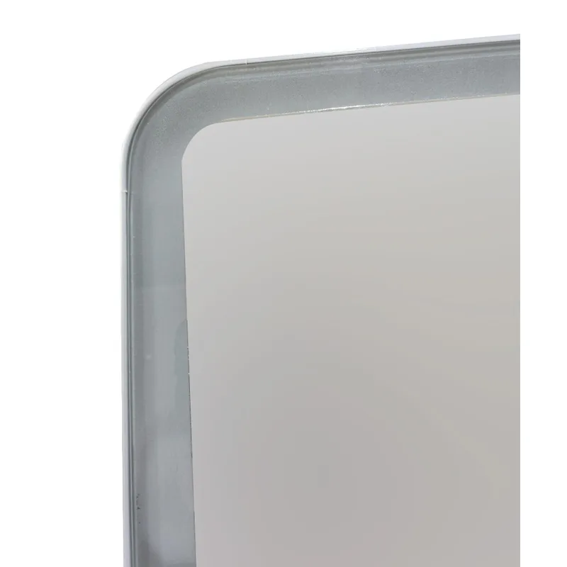 Дзеркальна шафка LED Touch Mixxus Premium 60x70 см ПВХ Білий з регулятором яскравості