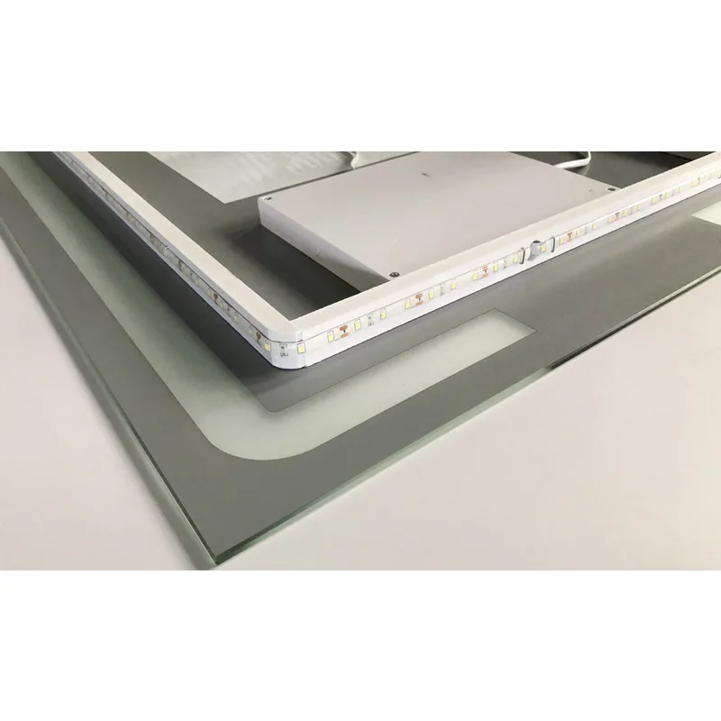 Дзеркало настінне LED Touch ZERIX PRIME MR02 50x80 см ПВХ біле
