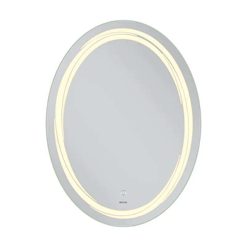 Дзеркало настінне WAVE MV04 LED підсвічування 60x80 см безмідне