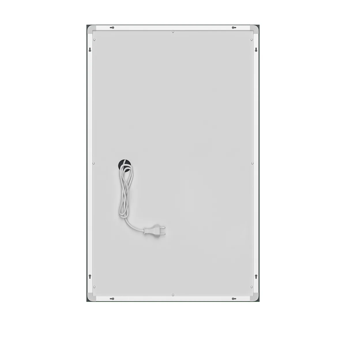 Дзеркало настінне QUADRO MR20-50x80 з LED підсвічуванням біле 50x80 см