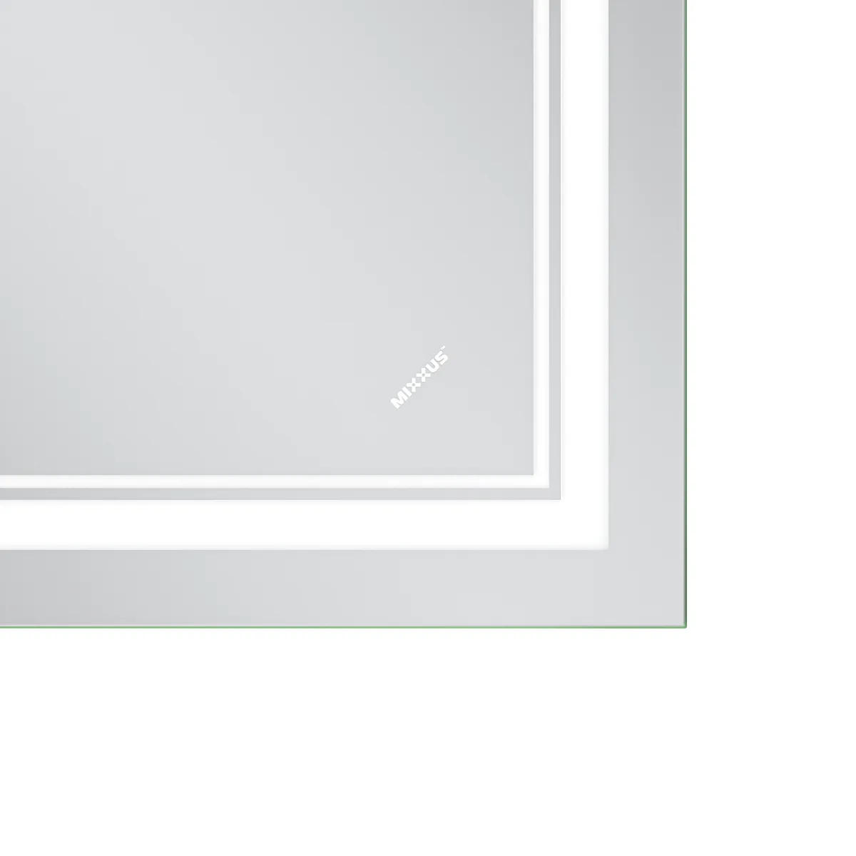 Дзеркало настінне QUADRO MR20-50x80 з LED підсвічуванням біле 50x80 см
