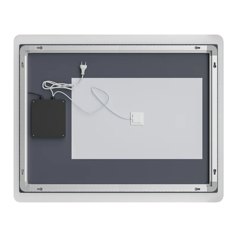 Дзеркало настінне LED Touch MIXXUS PREMIUM 100x80 см алюмінієве безмідне антифог