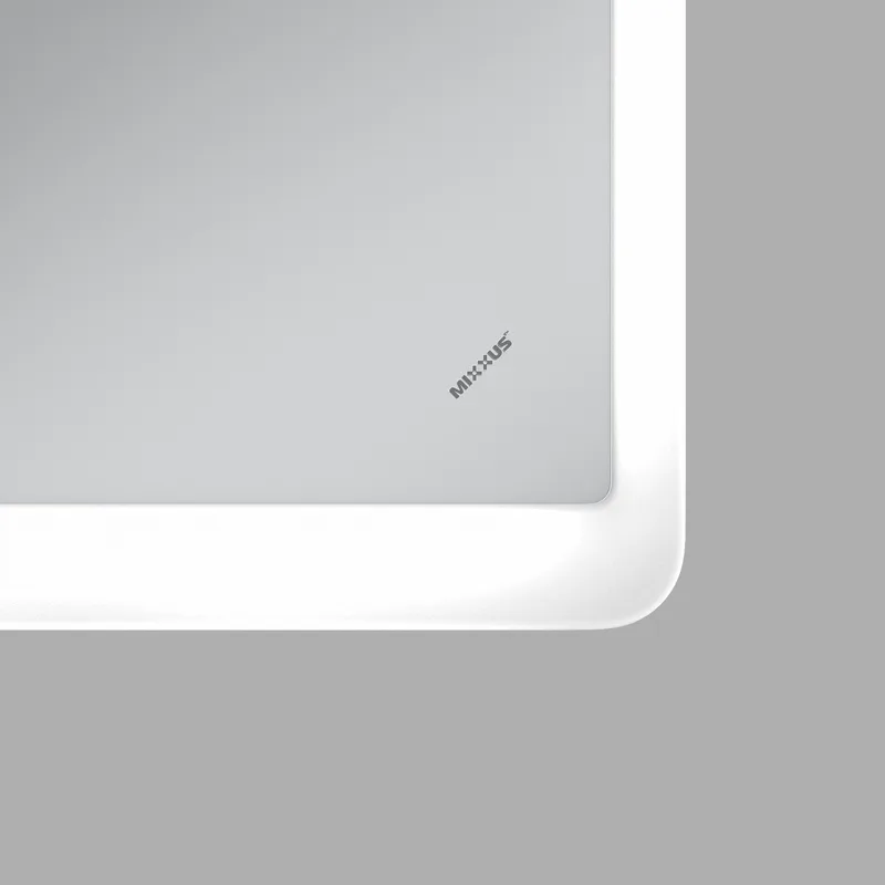 Дзеркало настінне LED Touch MIXXUS PREMIUM 100x80 см алюмінієве безмідне антифог