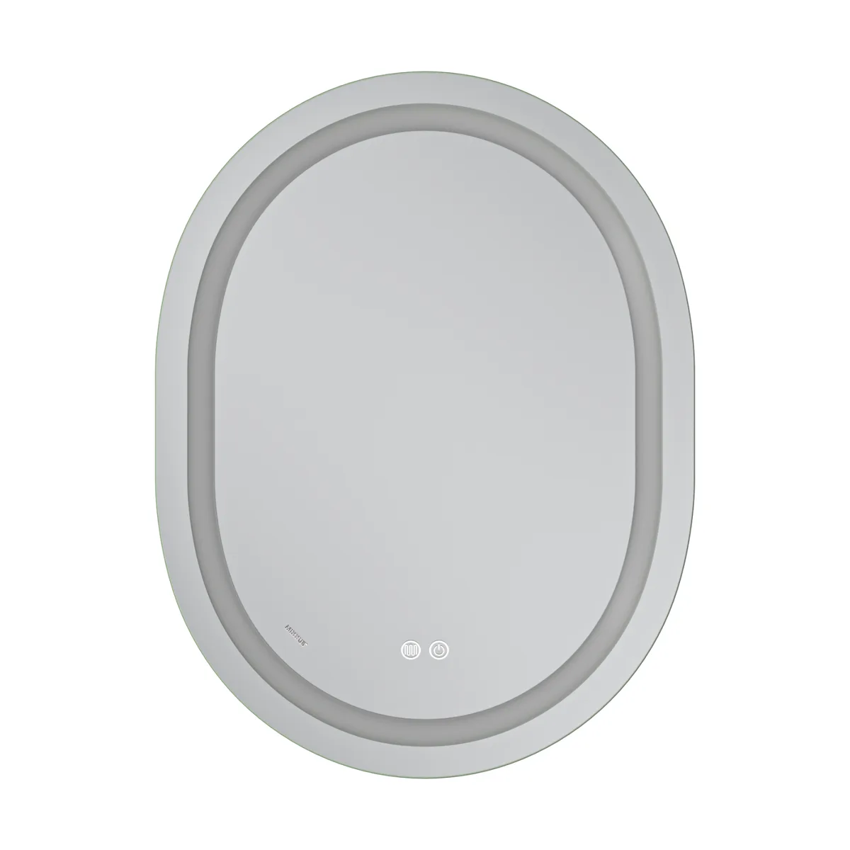 Зеркало настенное LED MIXXUS PREMIUM ELLIPSE 80x60 см алюминиевое антизапотевающее