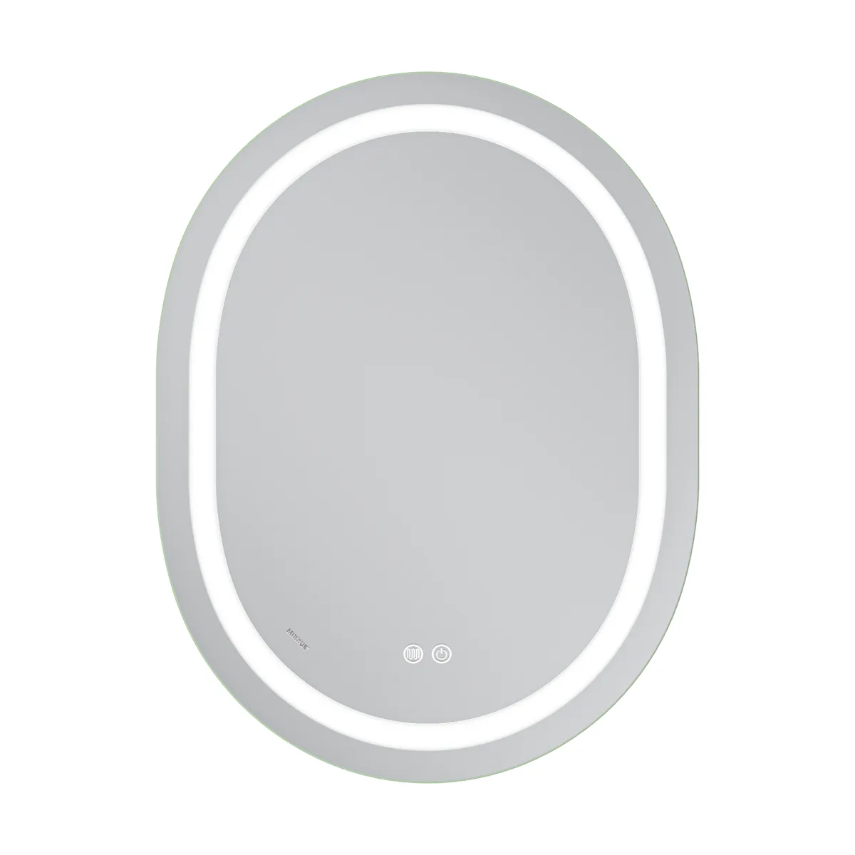 Зеркало настенное LED MIXXUS PREMIUM ELLIPSE 80x60 см алюминиевое антизапотевающее