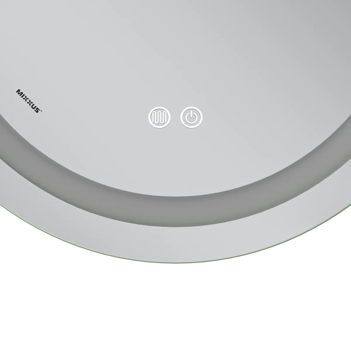 Зеркало настенное LED MIXXUS PREMIUM ELLIPSE 80x60 см алюминиевое антизапотевающее