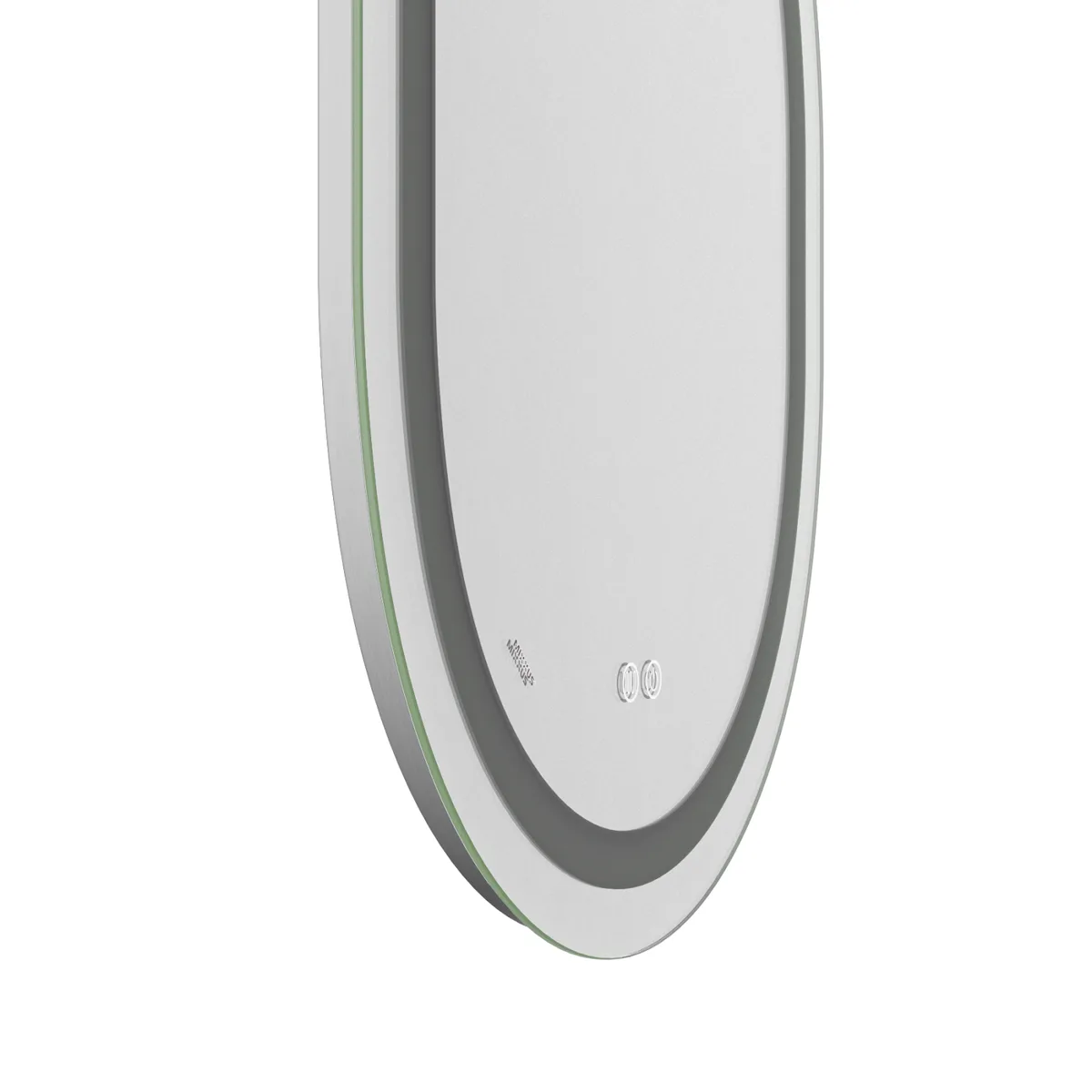 Зеркало настенное LED MIXXUS PREMIUM ELLIPSE 80x60 см алюминиевое антизапотевающее