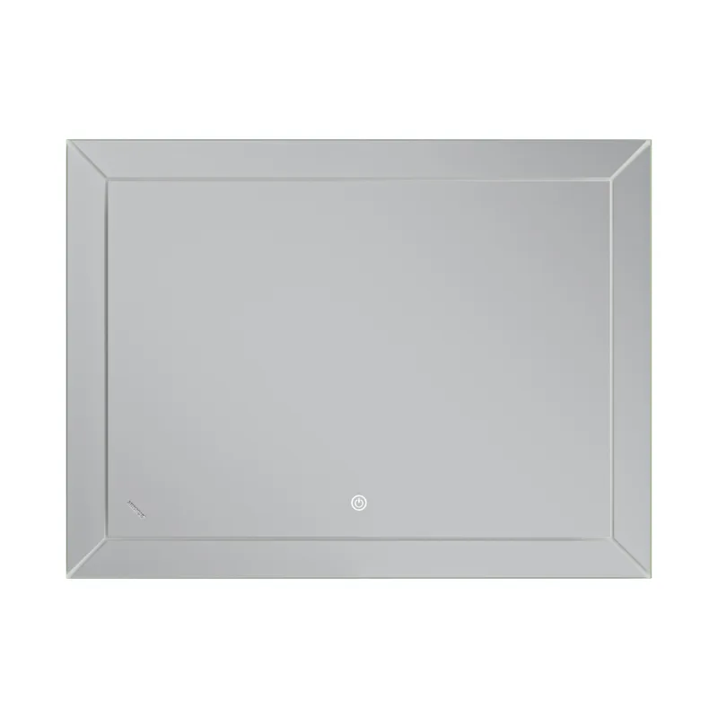 Дзеркало настінне LED MIXXUS PREMIUM CUBIC 80x60 см безмідне з регулятором яскравості