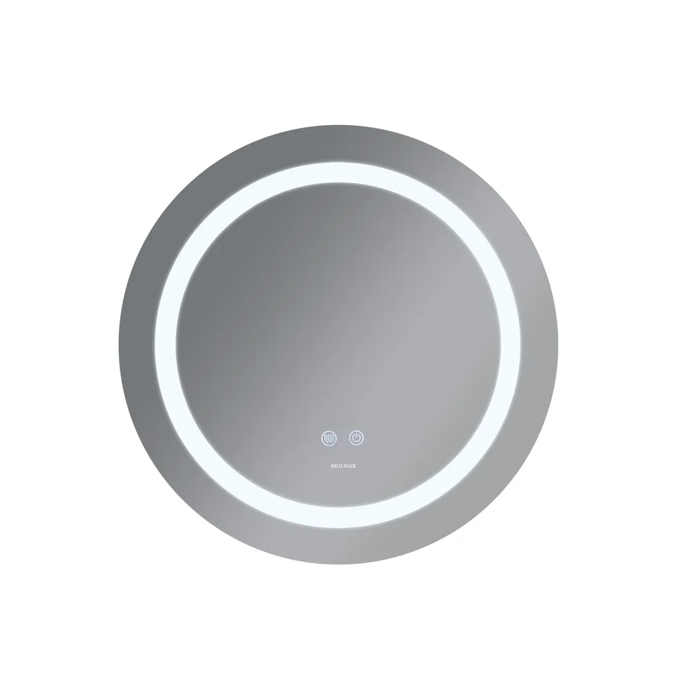 Дзеркало настінне LED Touch PLAIN MC03-60 60 см Кругле Без обрамлення Біле