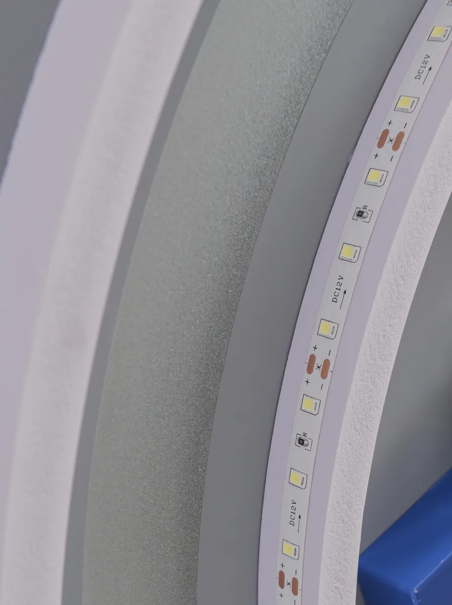 Дзеркало настінне LED MIXXUS PLAIN MC02-60-CASE 60х80 см алюмінієве без обрамлення