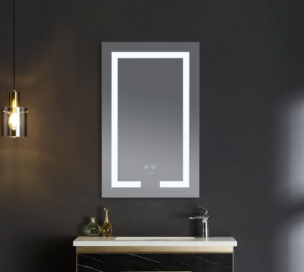 Дзеркало настінне з LED підсвічуванням HARD MR07 50х80 см скло 5 мм антизапотівальне