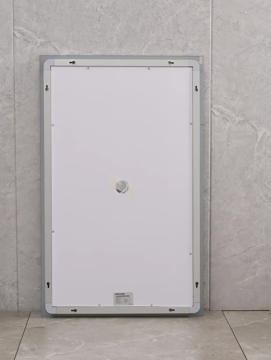 Зеркало настенное LED MIXXUS HARD MR06 60x80 см алюминиевое 6000K