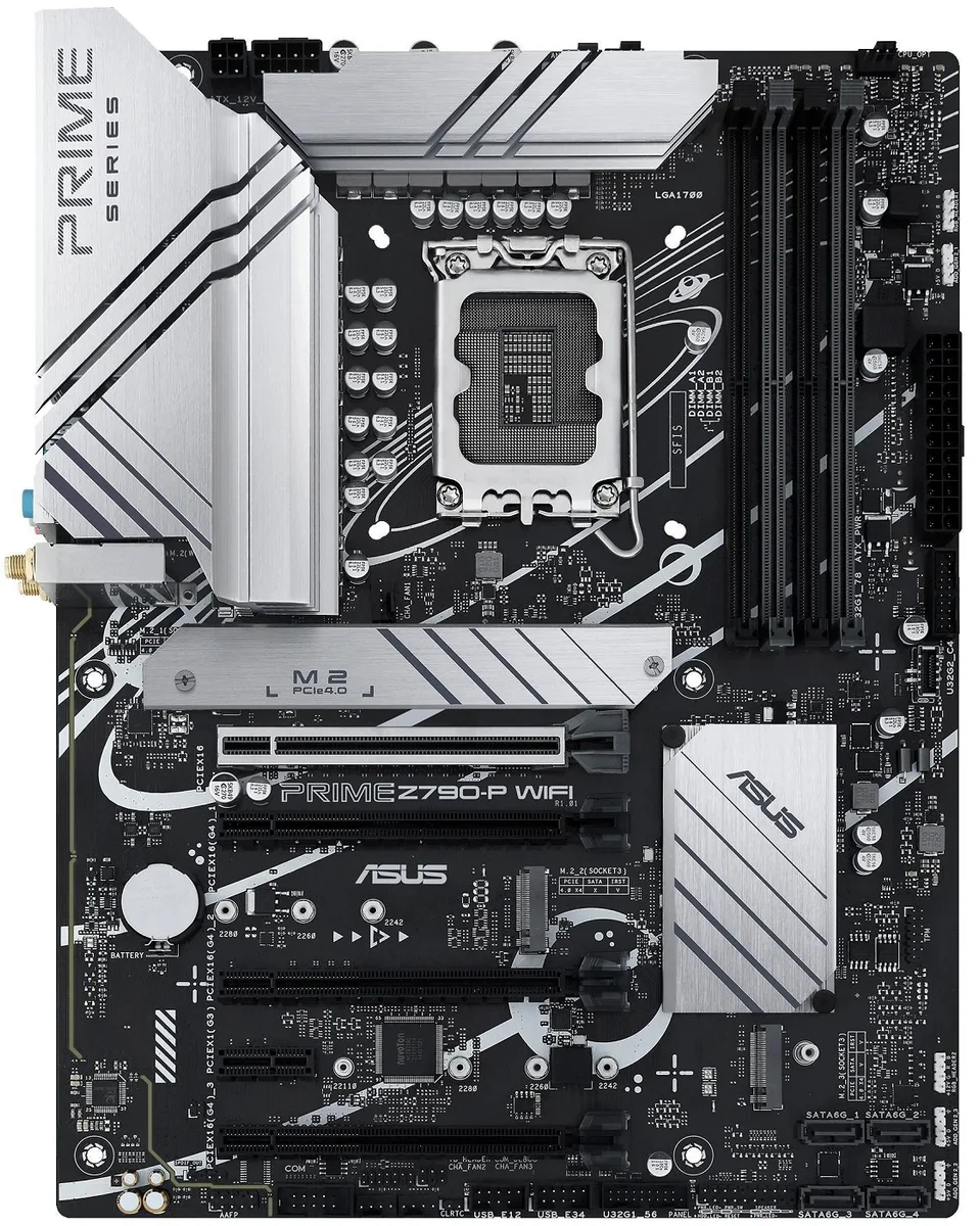 Материнская плата ASUS PRIME Z790-P WIFI s1700 Z790 4xDDR5 M.2 HDMI DP Wi-Fi BT ATX