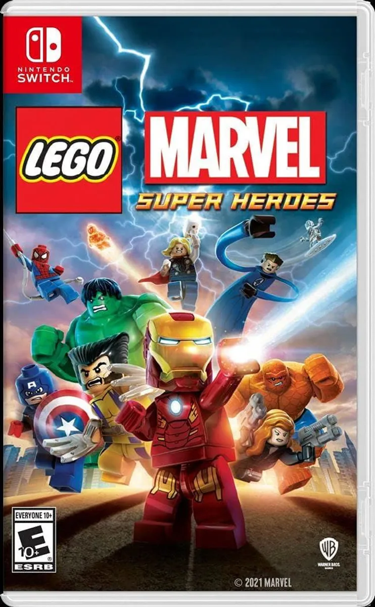 Игровая консоль Switch Lego Marvel Super Heroes, картридж