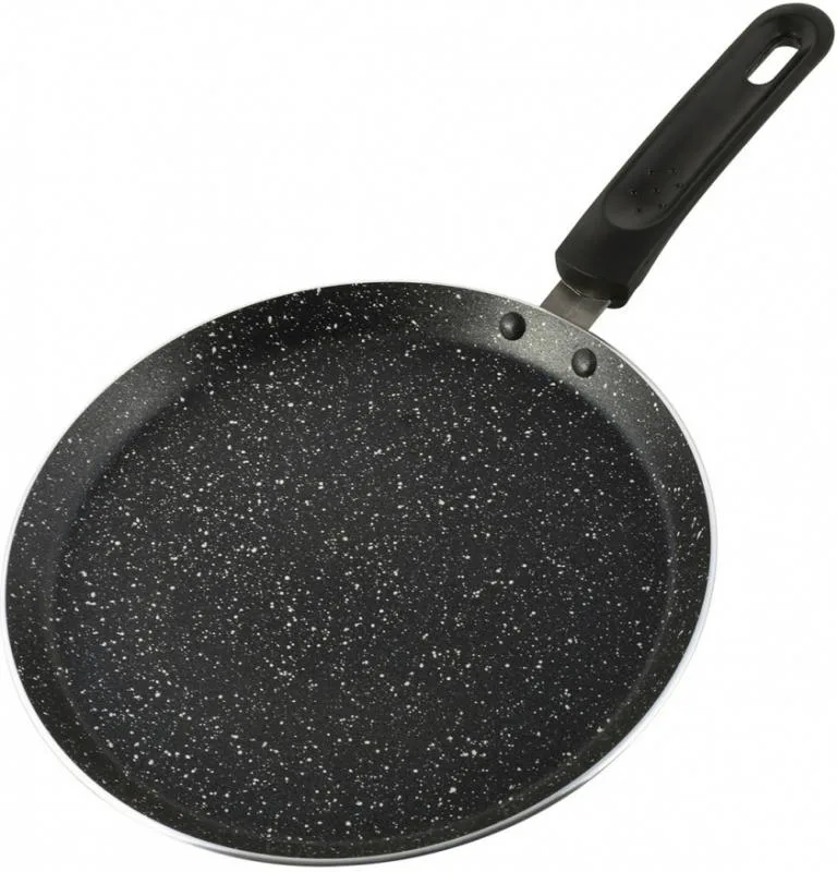 Сковорода млинна Ofenbach Black-Marble 26 см антипригарна мармурова