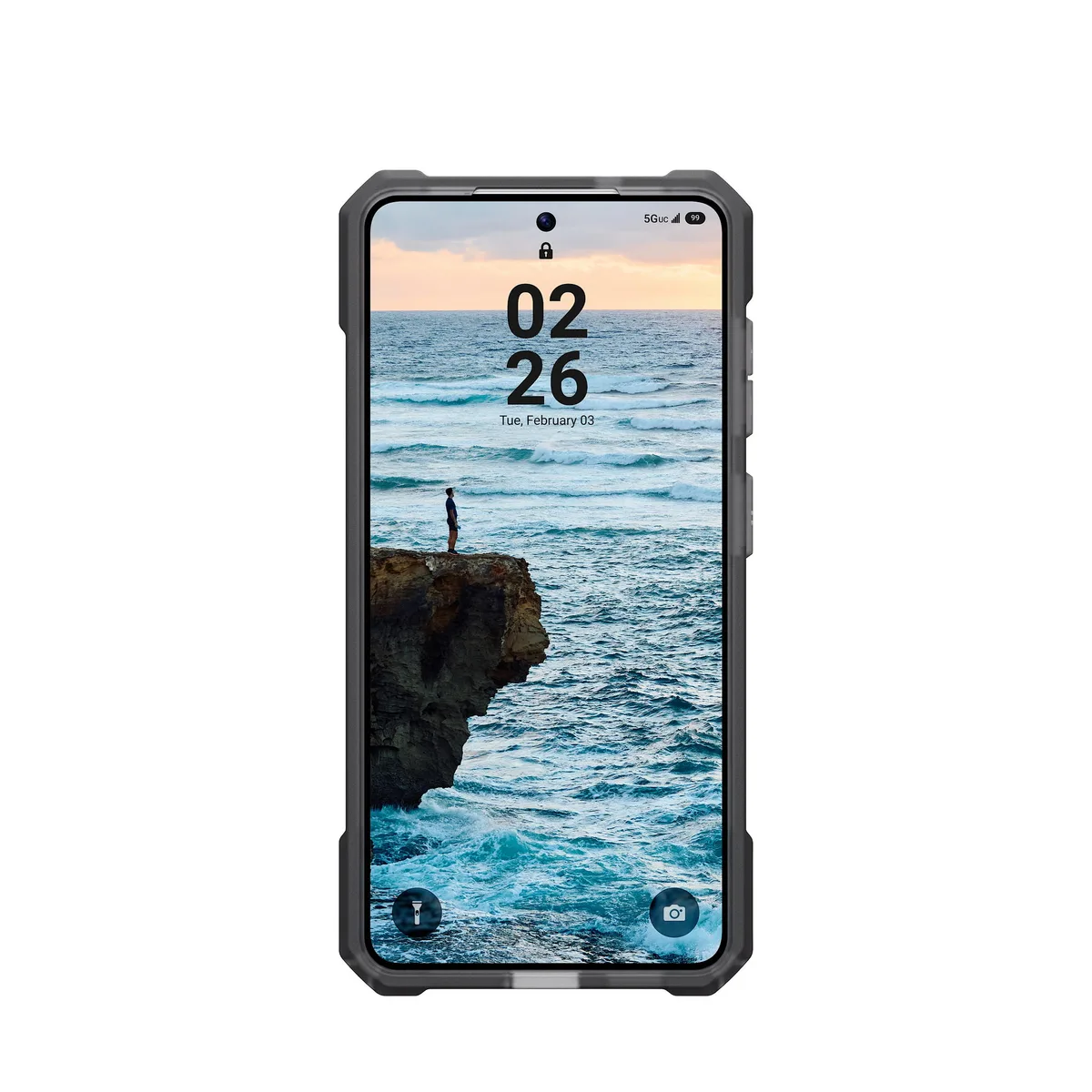 Чохол UAG полікарбонат TPU для Samsung Galaxy S26 сірий