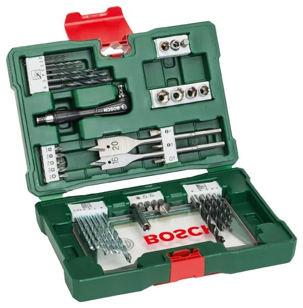 Набір оснастки Bosch 41 шт для свердління та загвинчування в металеві дерев'яні поверхні