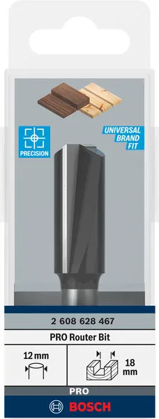 Фреза пазова Bosch Professional Std S12 D18 L40