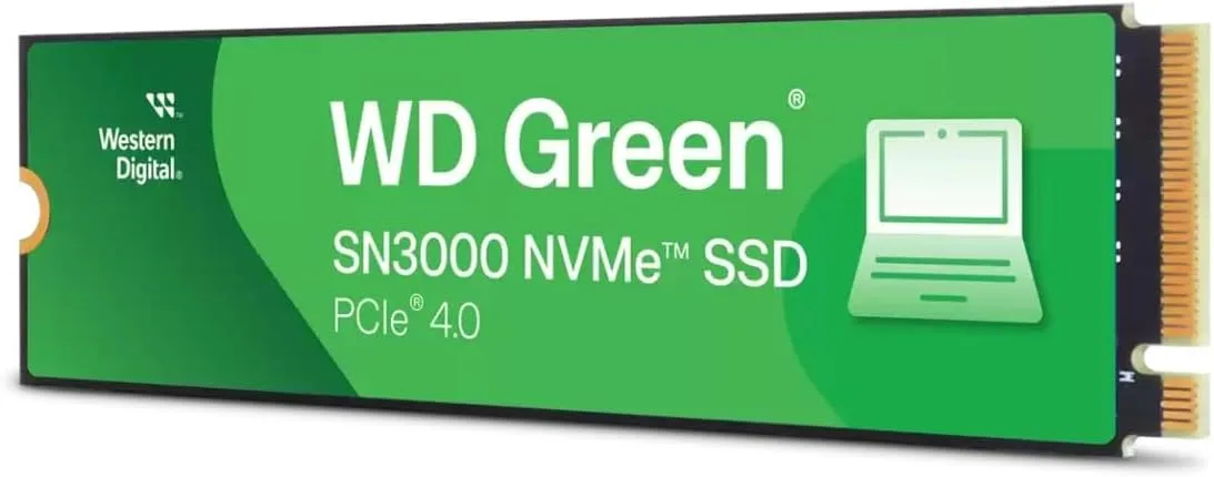 Накопичувач SSD WD M.2 1TB PCIe 4.0  Green SN3000