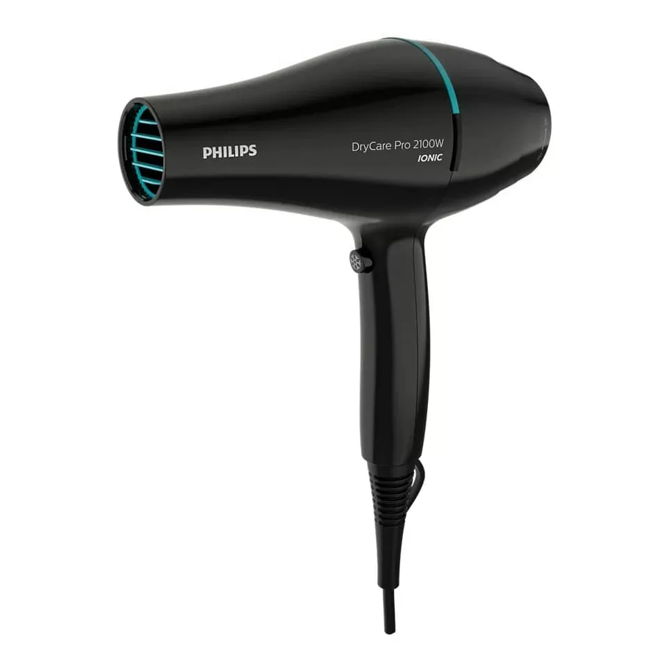 Фен Philips, 2100 Вт, 4 швидкості, іонізація, холодний обдув, чорний.