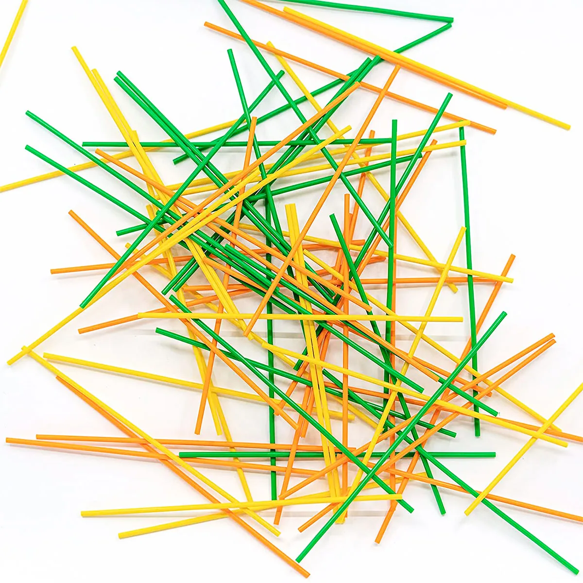 Набір стрижнів 3Doodler Start полімер 75 шт помаранчевий жовтий зелений