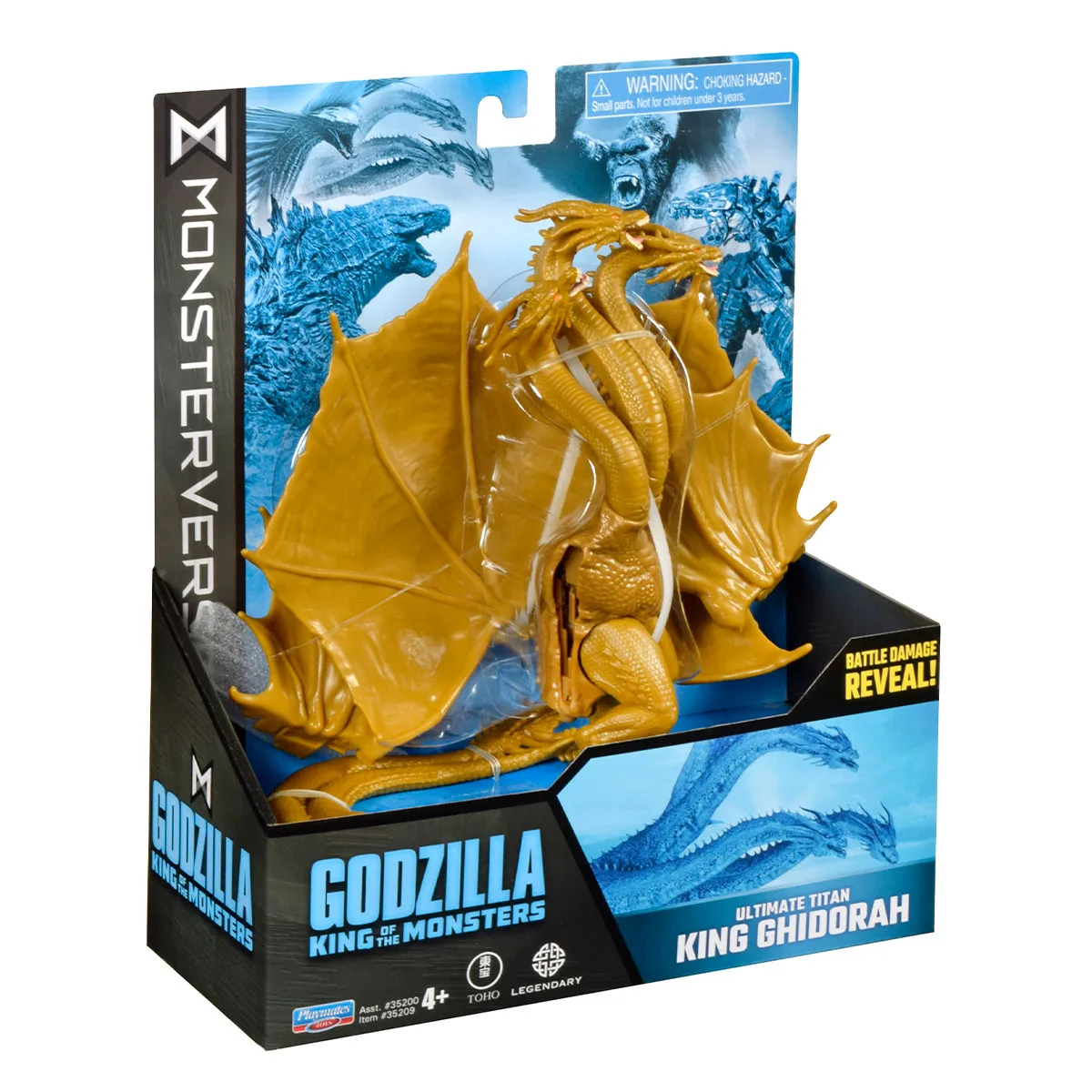 Ігрова фігурка Godzilla vs. Kong Король Гідора полімер 15 см
