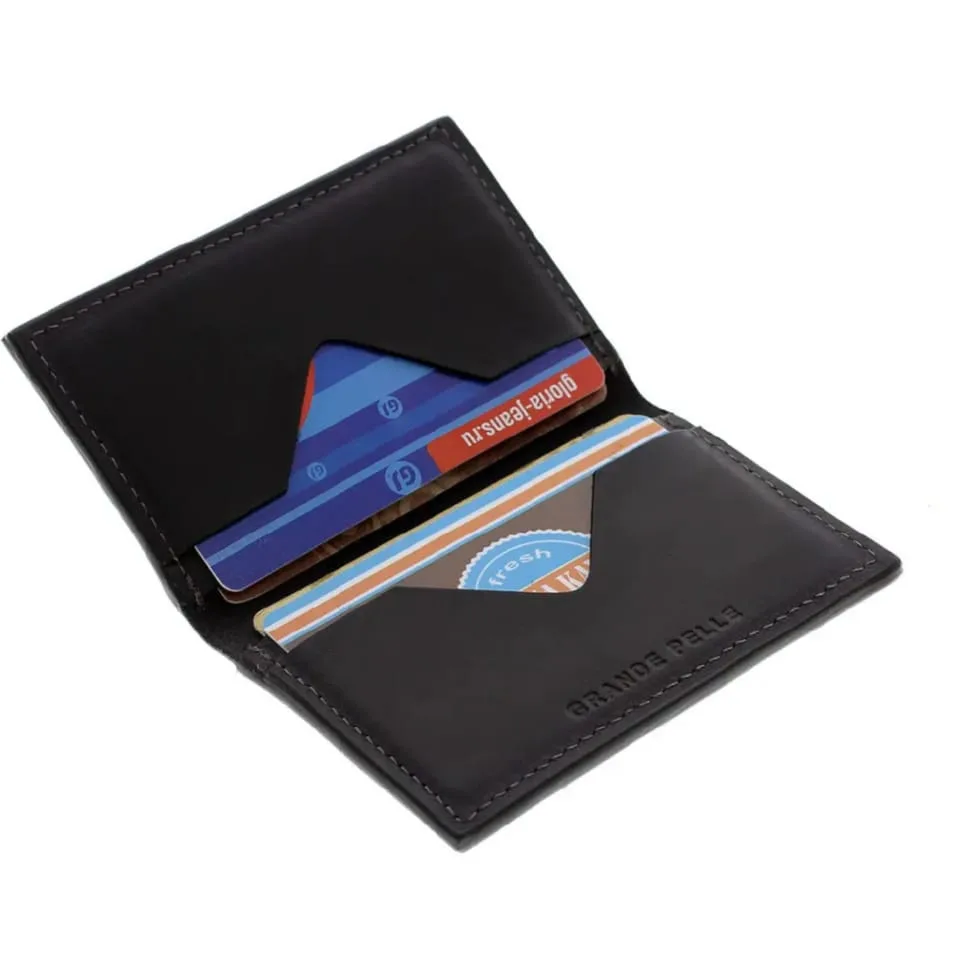 Картхолдер візитниця CardCase чорний для документів і візиток картонний органайзер для карт.