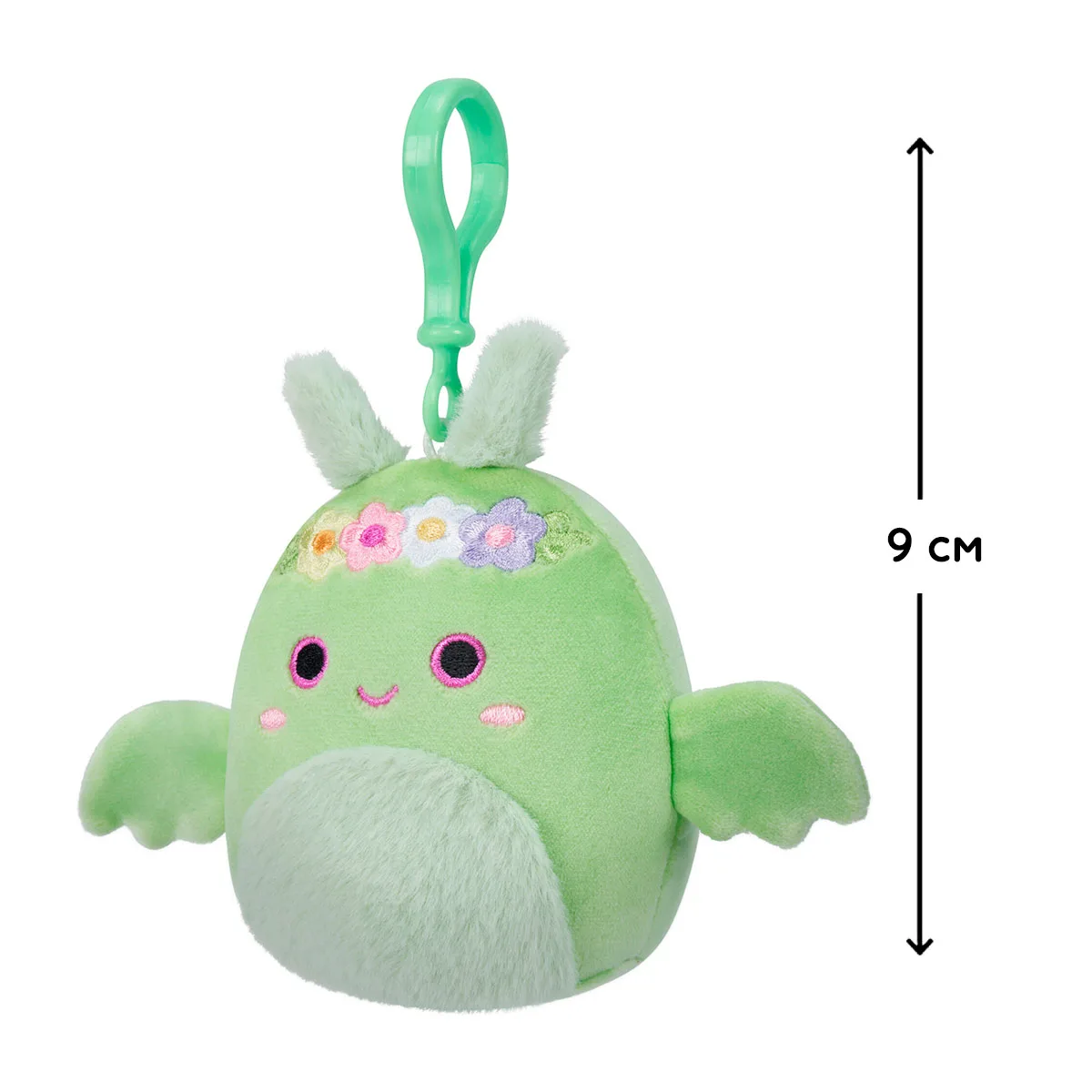 М'яка іграшка Squishmallows поліестер 9 см Дракон Тов