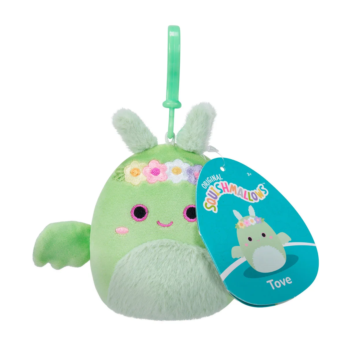 М'яка іграшка Squishmallows поліестер 9 см Дракон Тов