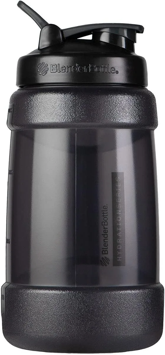 Пляшка для води BlenderBottle харчовий пластик 2200 мл чорна