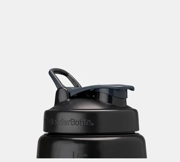 Пляшка для води BlenderBottle харчовий пластик 2200 мл чорна