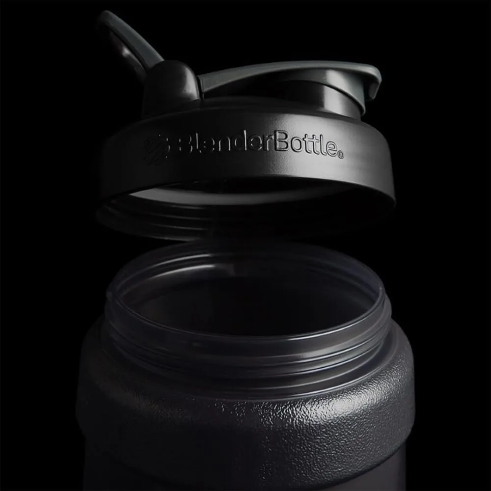 Пляшка для води BlenderBottle харчовий пластик 2200 мл чорна
