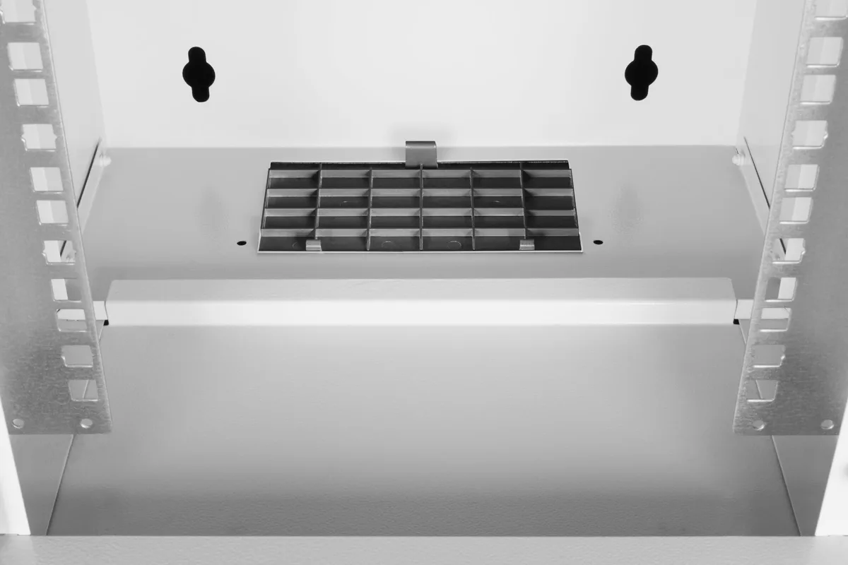 Шафа DIGITUS 10", 12U, SOHO PRO, скляні двері, 315x300 мм, 30кг максимально, сіра