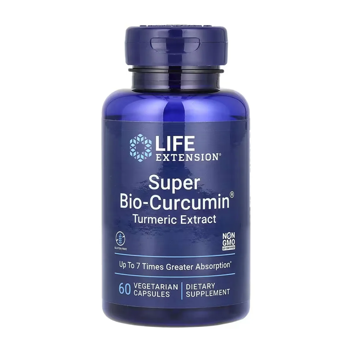Куркумин экстракт Life Extension Super Bio-Curcumin 400 мг 60 капсул без глютена