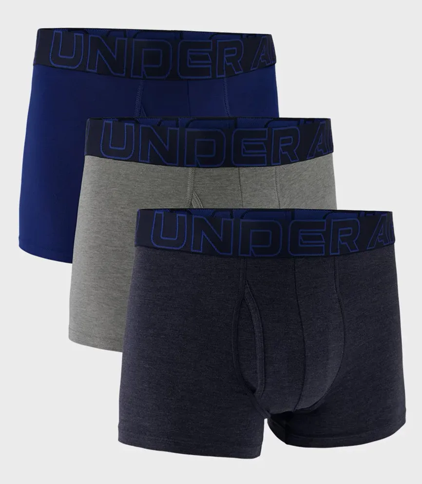 Труси Under Armour бавовна LG синій сірий темно-синій
