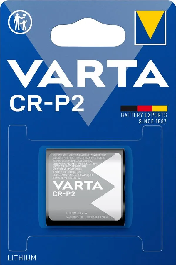 Батарейка Varta літієва CRP2 блістер, 1шт