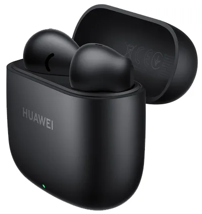 Гарнітура Huawei Вкладиші пластикова чорна бездротова з вологозахистом IP54