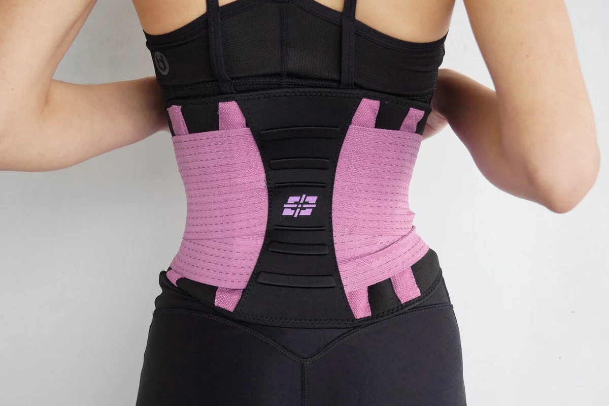 Пояс-корсет Active Point неопрен L/XL рожевий для підтримки спини