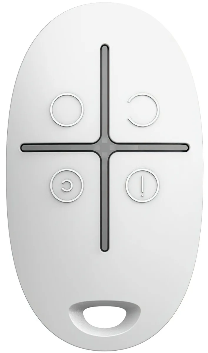 Комплект охоронної сигналізації Ajax StarterKit, hub, motionprotect, doorprotect, spacecontrol, jeweller, бездротовий, білий (20288.56.WH1)