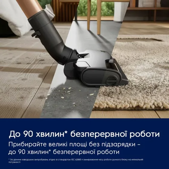 Акумуляторний пилосос Electrolux 2 л Білий з турбонасадкою та ультрафіолетом