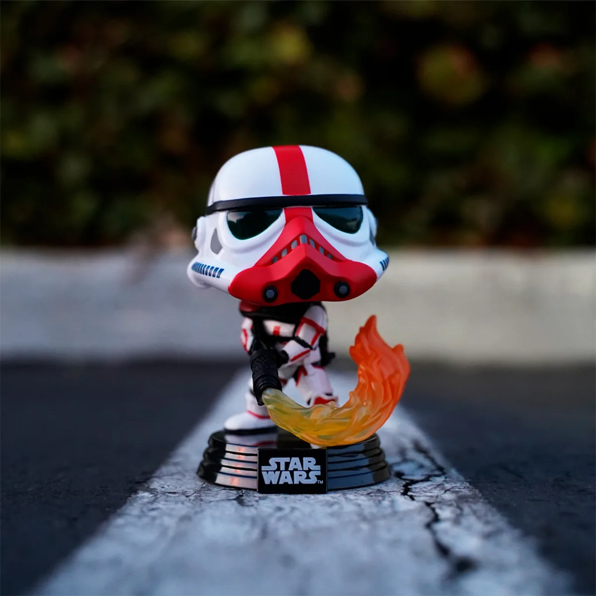 Ігрова фігурка Funko вінілова 6х5,5х11,4 см Мандалорець Штурмовик з вогнеметом