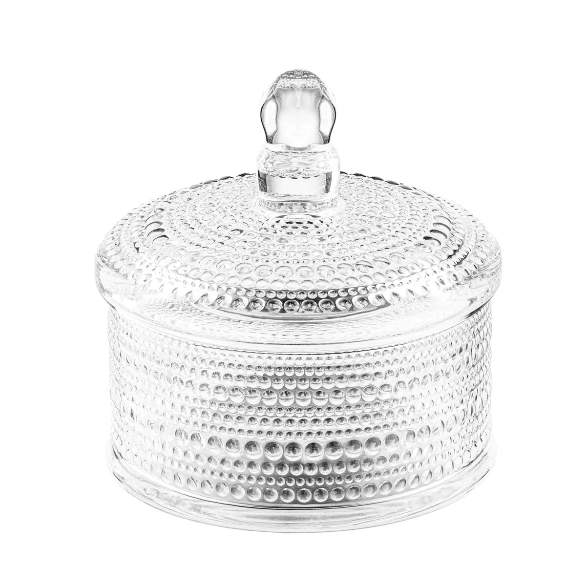 Цукерниця ARDESTO Verbena, 12.5 см, прозоре скло.