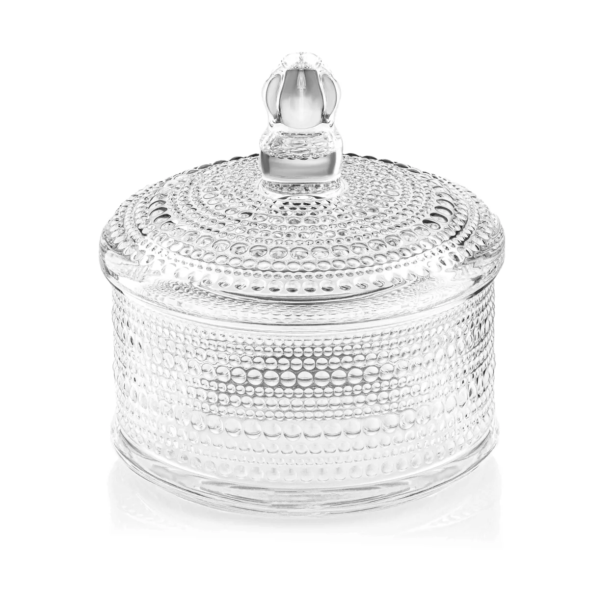 Цукерниця ARDESTO Verbena, 12.5 см, прозоре скло.
